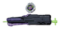 Beyblade X Victory Grip Launcher Set, close-up detail
