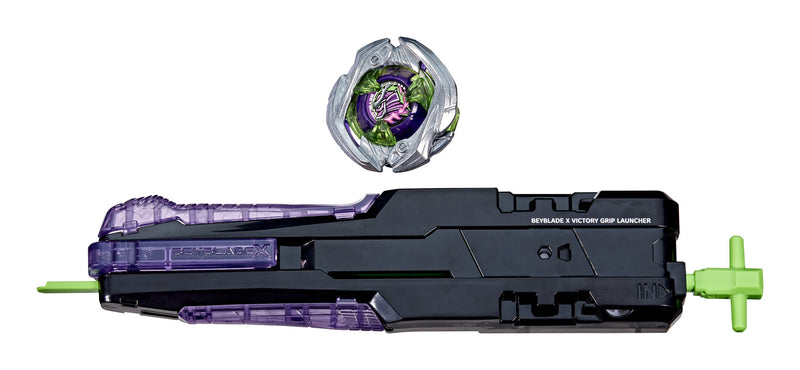Beyblade X Victory Grip Launcher Set, rear view