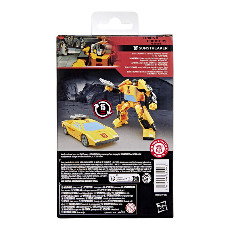 Transformers Studio Series Deluxe Class Sunstreaker Action Figure alternate view