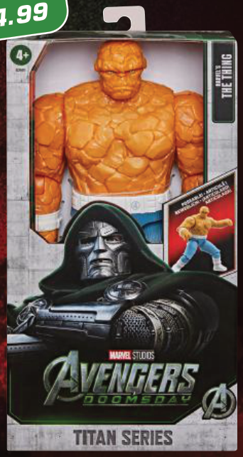 Marvel Avengers: Doomsday Titan Series The Thing 11.5-Inch Figure