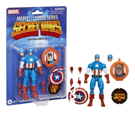 Marvel Secret Wars Captain America Marvel Legends Series Action Figure