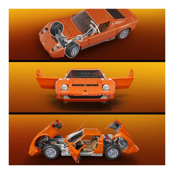 Brick Shop Hot Wheels '71 Lamborghini Miura P400 SV