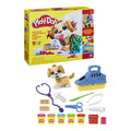 Play-Doh Care 'n Carry Vet Playset with toy dog and tools in use