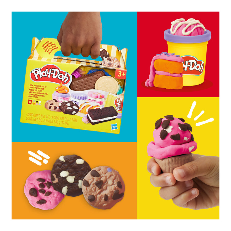 Play-Doh Food Shapes Mini Playset Assortment close up detail