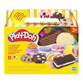 Play-Doh Food Shapes Mini Playset Assortment in use