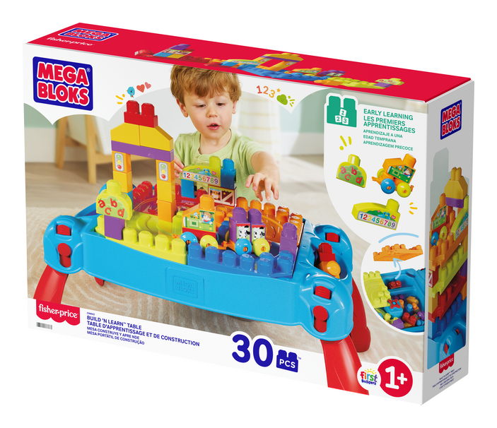 Mega Bloks Preschool Build 'n' Learn Table - Image