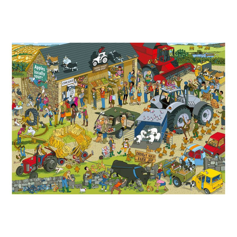 Diddly Squat Farm 1000 Piece Jigsaw Puzzle
