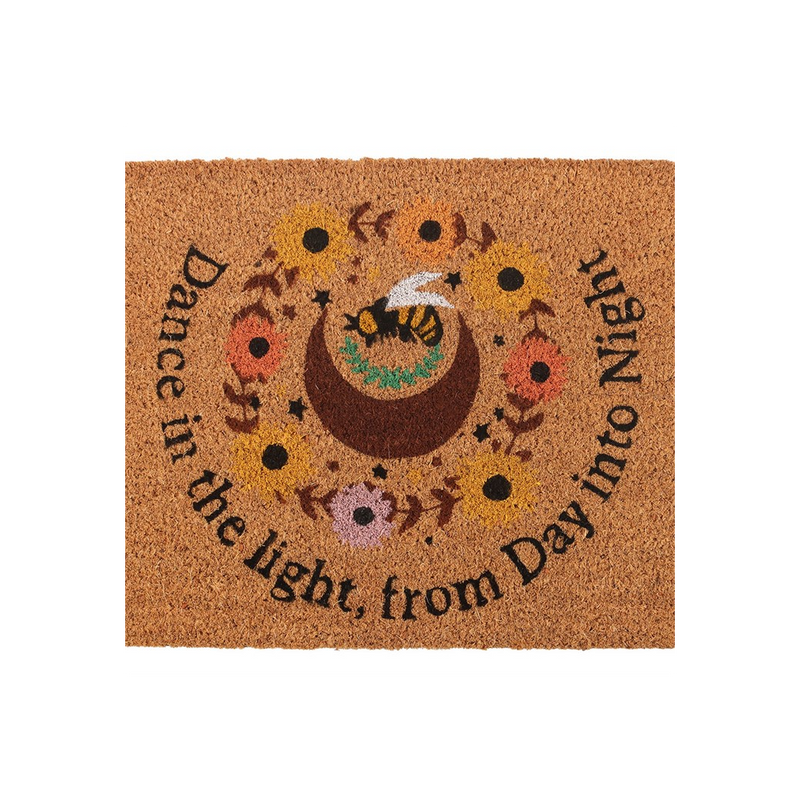 Natural Bee Radiant Doormat