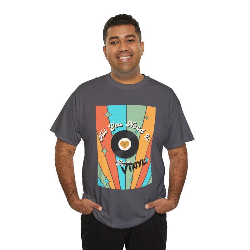 'All You Need Is Vinyl' T-Shirt, product detail