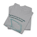 'Vinyl Doesn't Go Out Of Style' Men's T-Shirt, size reference