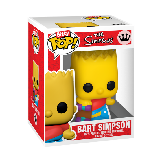 The Simpsons - Bart & Mr Burns 2 Pack Funko Bitty Pop! Vinyl Figures