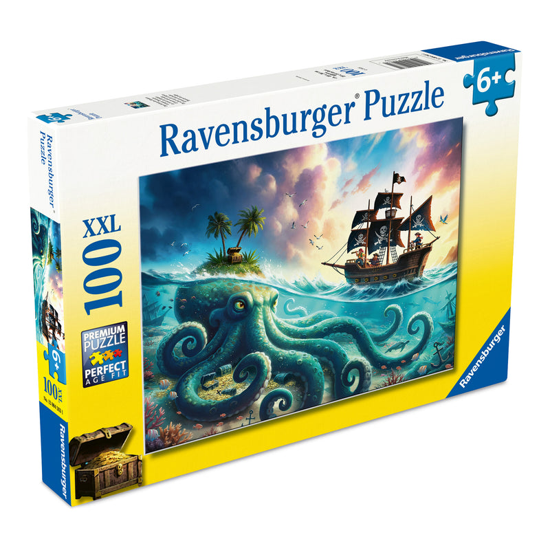Pirate Treasure 100 Piece XXL Jigsaw Puzzle