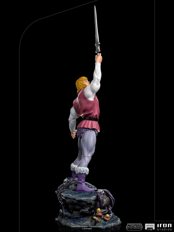 Iron Studios Masters of the Universe Prince Adam 1/10 Art Scale Limited Edition Statue