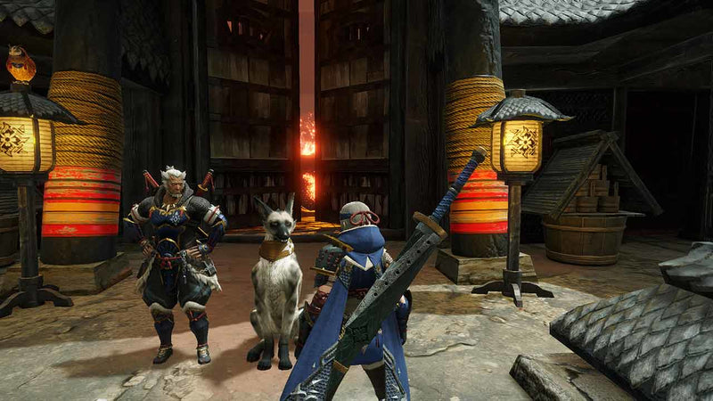 Monster Hunter Rise - Nintendo Switch close up detail