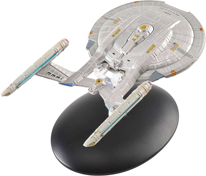Enterprise NX-01 Diecast Model Ship (Eaglemoss / Star Trek), close-up detail