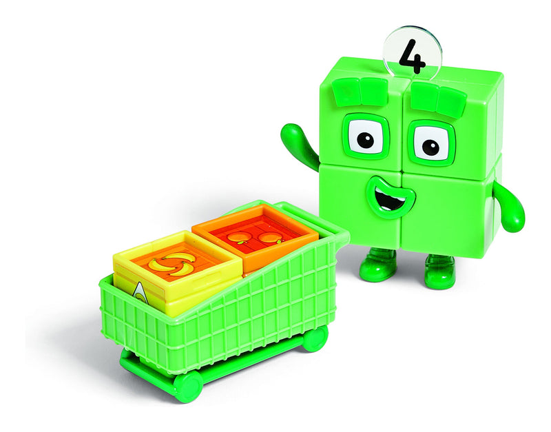 Numberblocks Add It Up Mini Market, rear view