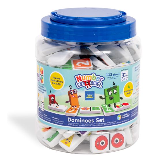 Numberblocks Dominoes Set Numberblocks Game, alternate view