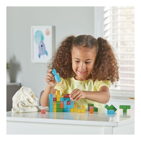Numberblocks Wooden Building Blocks Activity Set