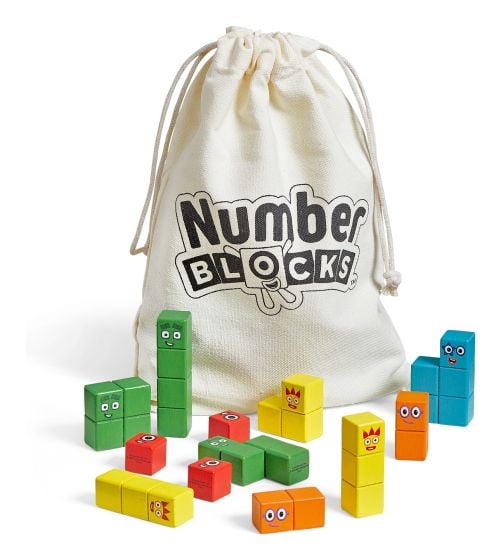 Numberblocks Wooden Building Blocks Activity Set
