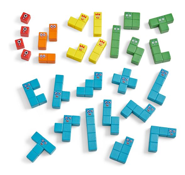 Numberblocks Wooden Building Blocks Activity Set
