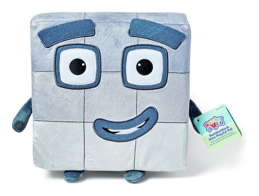 Numberblocks Numberblock Nine Playful Pal Plush Figure, alternate view