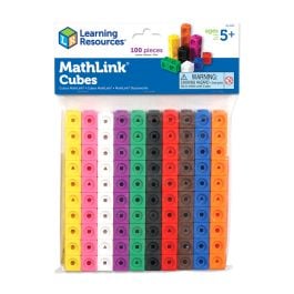Learning Resources MathLink Cubes Set of 100