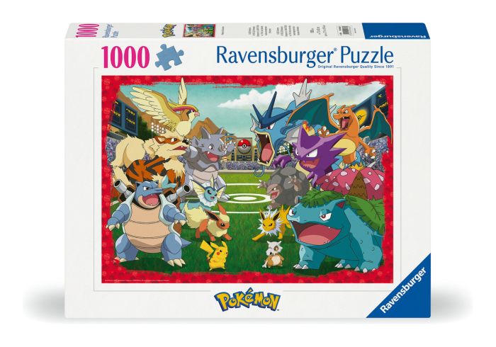 Pokemon Showdown 1000 Piece Jigsaw Puzzle