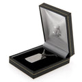 Liverpool FC Engraved Dog Tag & Chain LB, side angle