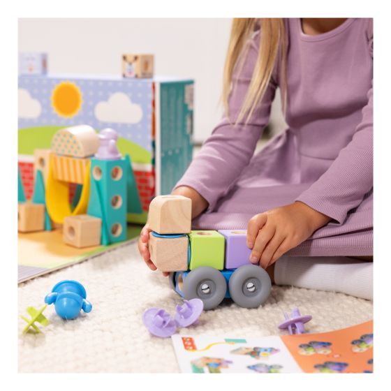 Melissa & Doug Blockables Town Building Set
