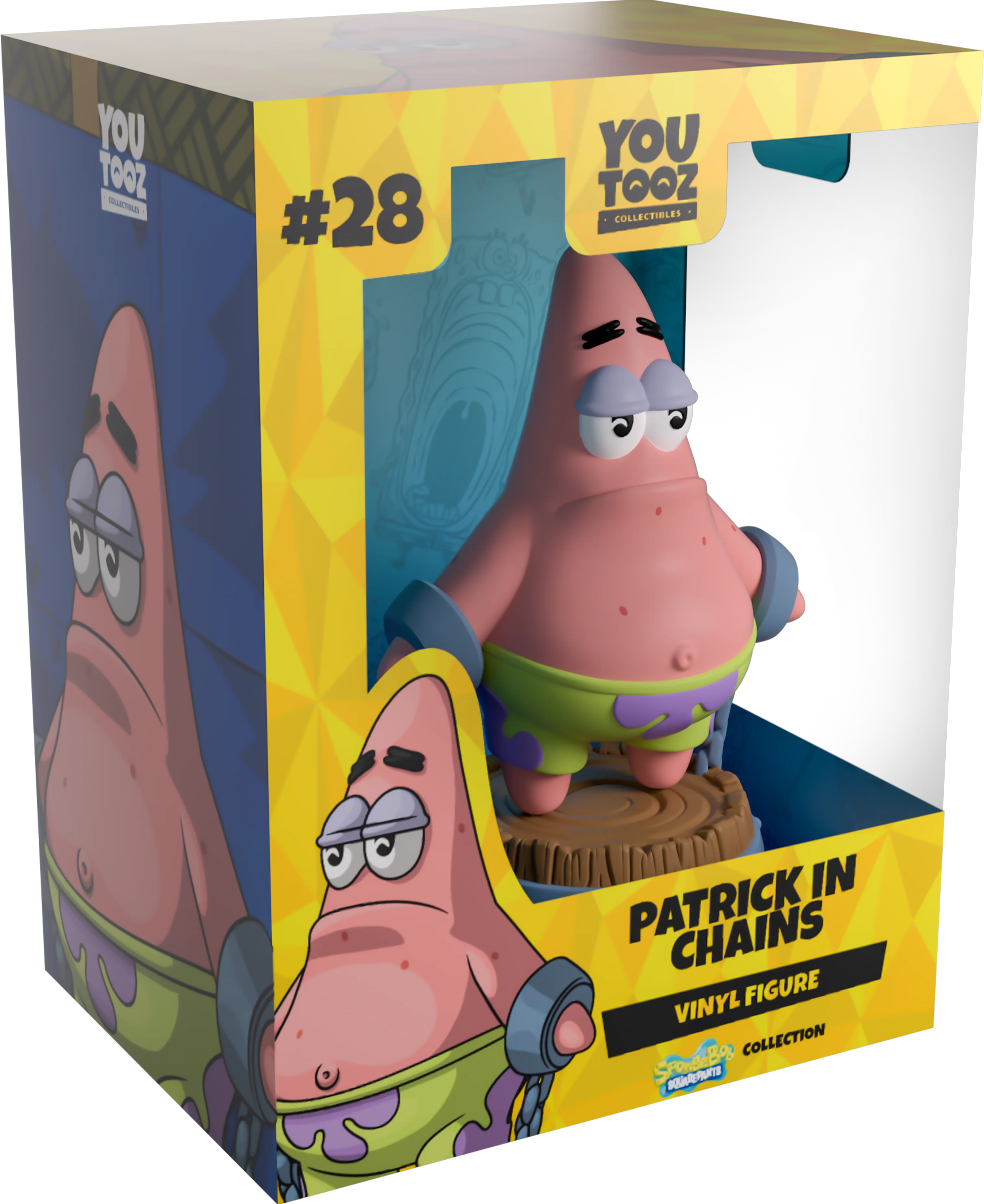 YouTooz Spongebob Squarepants Patrick in Chains Vinyl Figure