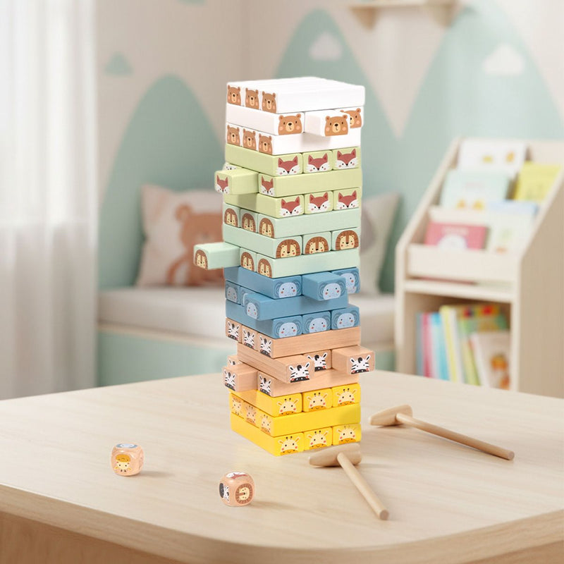 Wooden Stacking Game - Animals