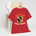 'If It’s Nice, Play It Twice' Vinyl T-Shirt, packaging shot