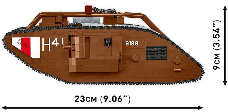 Cobi 2995 World War I Mark V 844 pcs