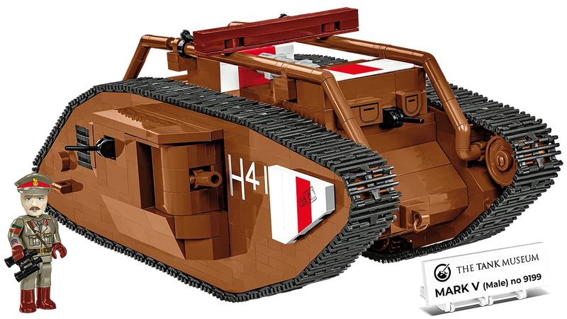 Cobi 2995 World War I Mark V 844 pcs