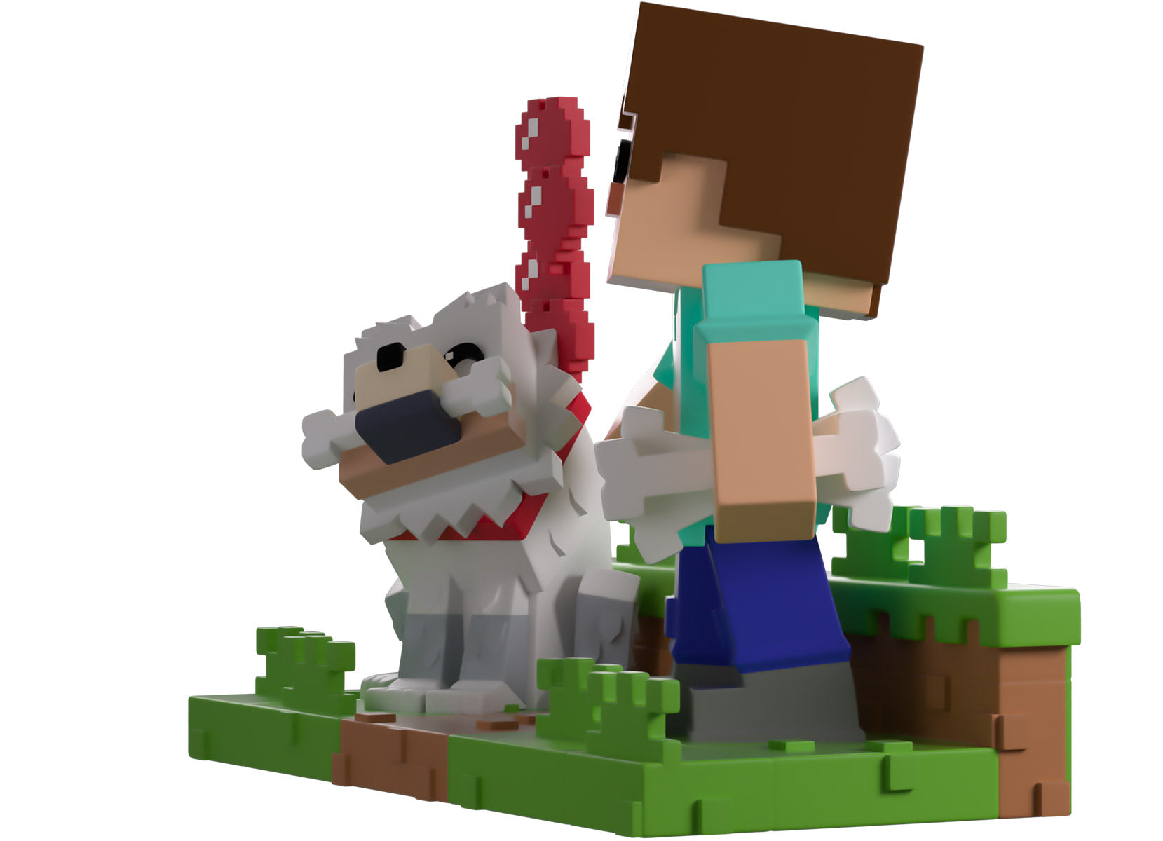 Youtooz Minecraft Taming a Wolf Vinyl Figure
