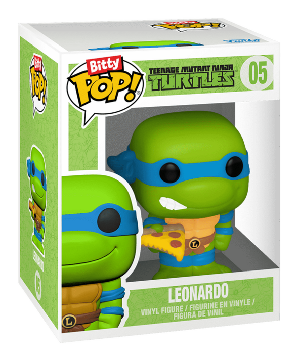 Bitty POP! Ride - TMNT - Leonardo w/ Turtle Van - Image