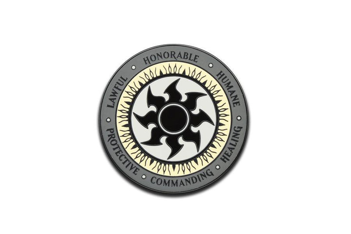 Pinfinity White Mana Crest Magic The Gathering AR Collectible Pin
