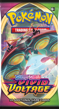 Pokemon Vivid Voltage Booster Pack (10 Cards), close-up detail