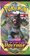 Pokemon Vivid Voltage Booster Pack (10 Cards), side angle