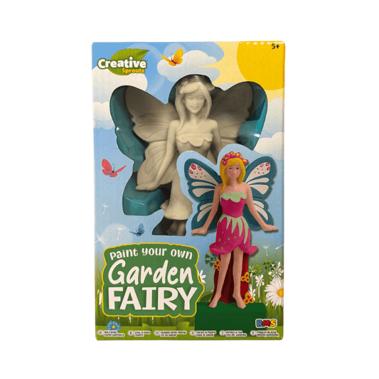 Paint Your Own Garden Fairy collectible from PoundFun
