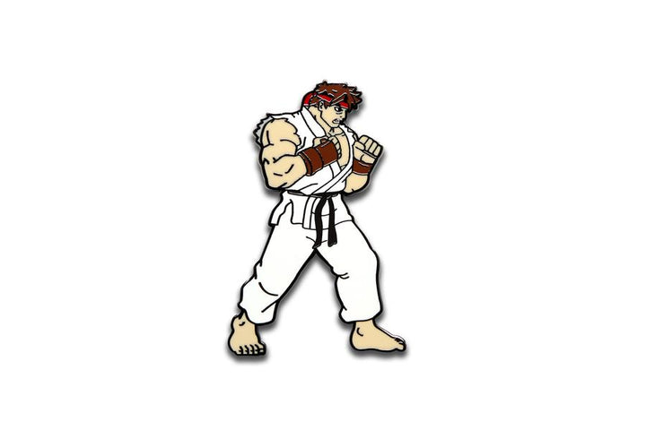 Pinfinity Ryu Street Fighter AR Enamel Pin