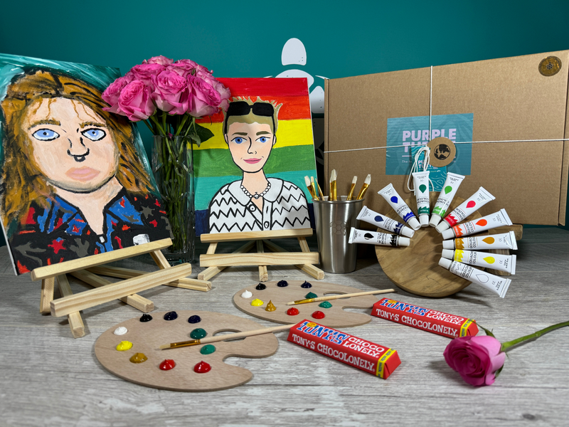 Paint My Partner Date Night Gift Set, alternate view