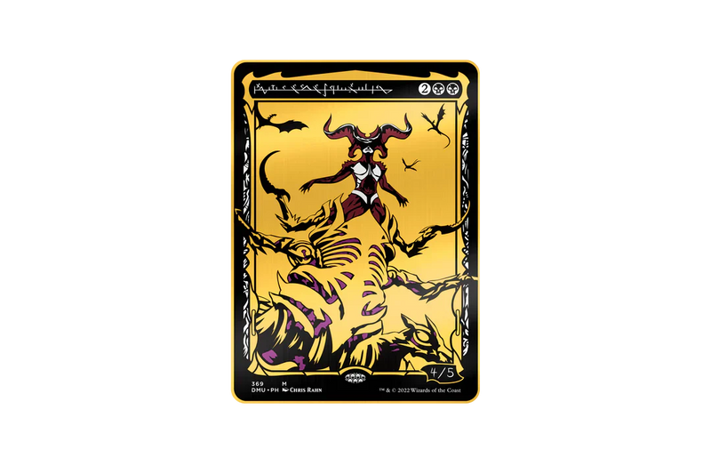 Pinfinity Sheoldred Phyrexian Magic The Gathering Dominaria United AR Pin, alternate view