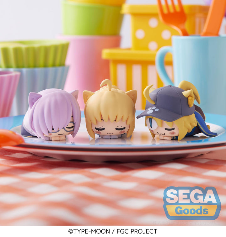 Ohiruneko Mash Kyrielight / Altria Pendragon / Mysterious Cat X Fate/Grand Carnival MP Mini Figure Set