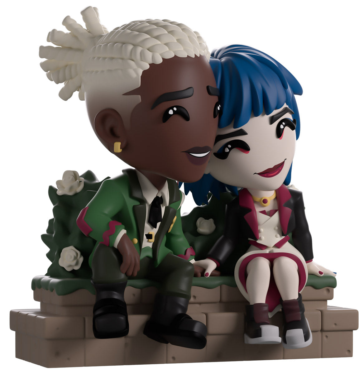 Youtooz Vi Caitlyn Ekko Powder Arcane Vinyl Figures 2 Pack Bundle
