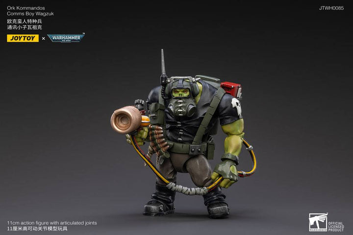 Warhammer 40K 1/18 Scale Ork Kommandos Comms Boy Wagzuk