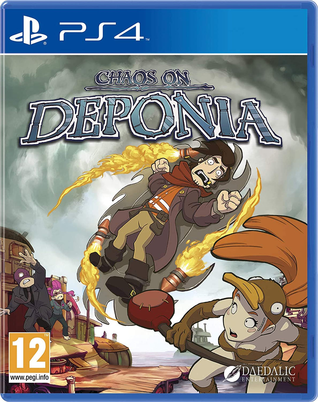 Chaos on Deponia PlayStation 4 (PS4) Game