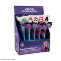 KPop Demon Hunters Pencils with Eraser Display Box of 30