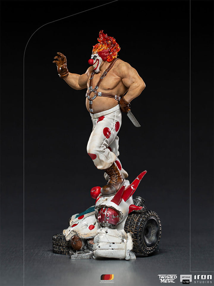 Iron Studios Sweet Tooth / Needles Kane Twisted Metal 1/10 Scale Figure