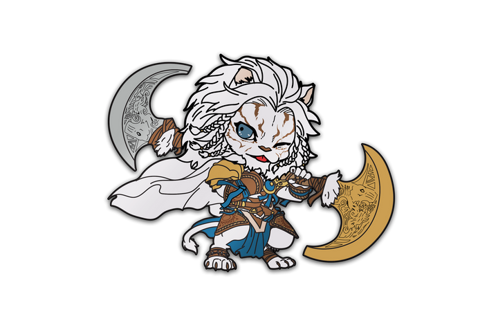 Pinfinity Ajani Magic: The Gathering Secret Lair Limited Edition AR Pin